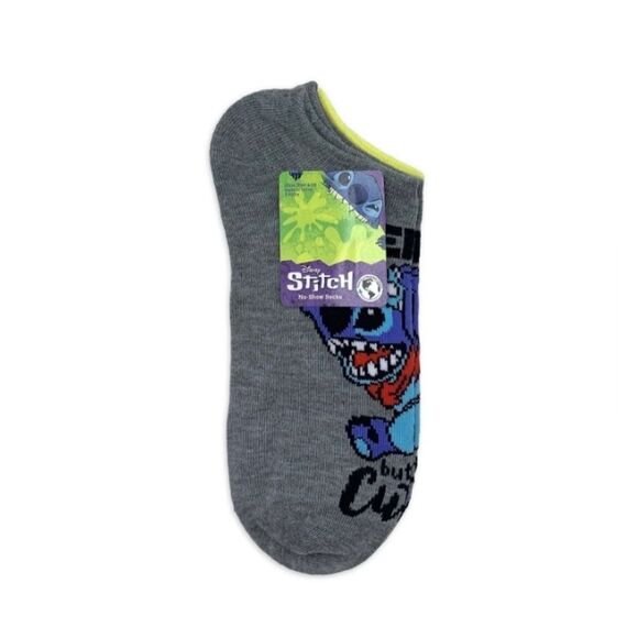 Lilo&Stitch Women's Print No Show Socks, 3-Pack - Picture 4 of 8